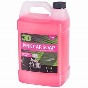PINK CAR SOAP
